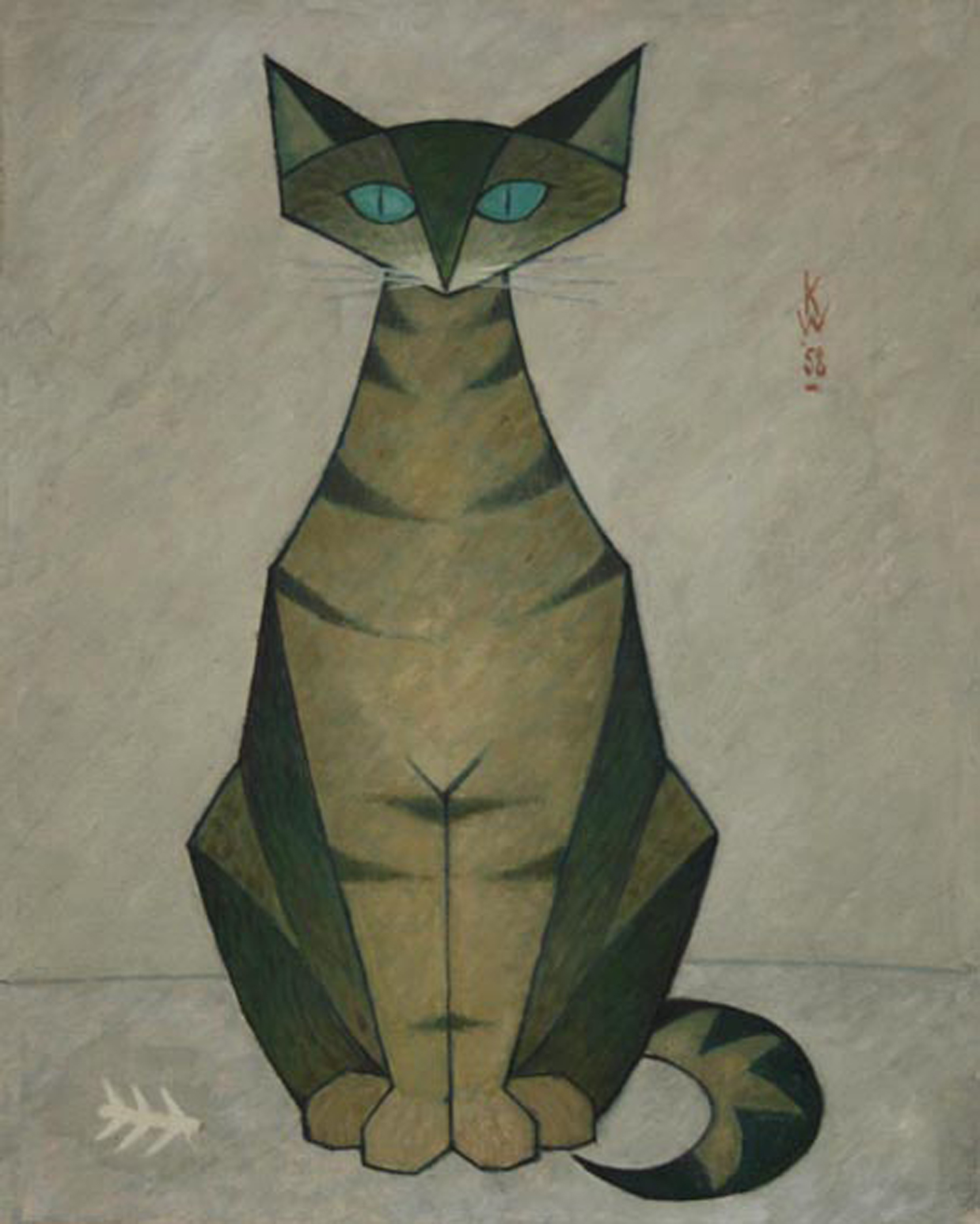 Mickey, Kees van Willigen, 1958